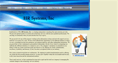 Desktop Screenshot of hr-systems.com